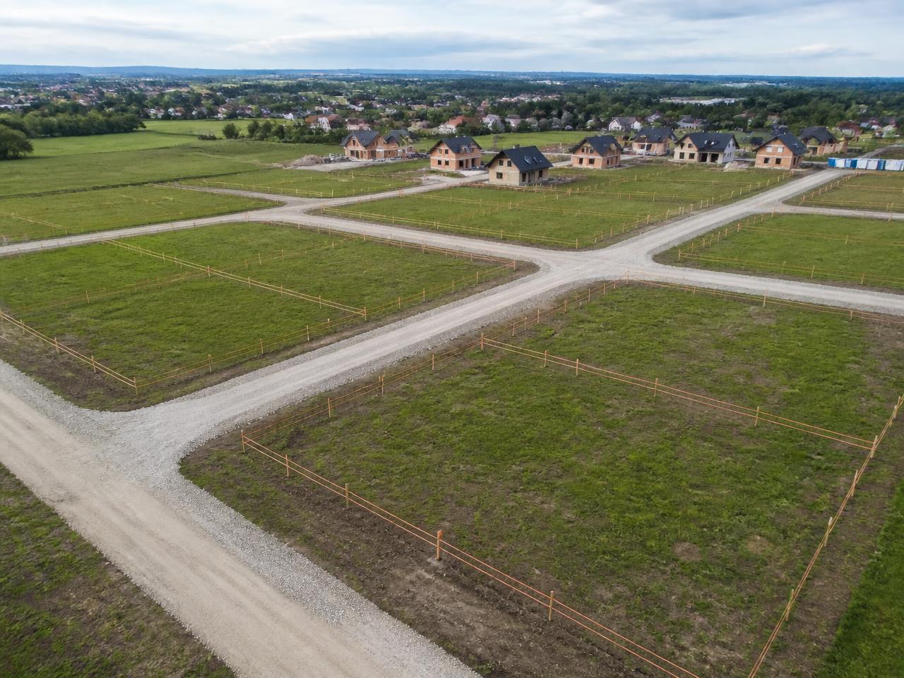Kompleks działek pod osiedle domów jednorodzinnych